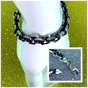 Men’s Bracelet 92.5 Sterling Silver Italy
